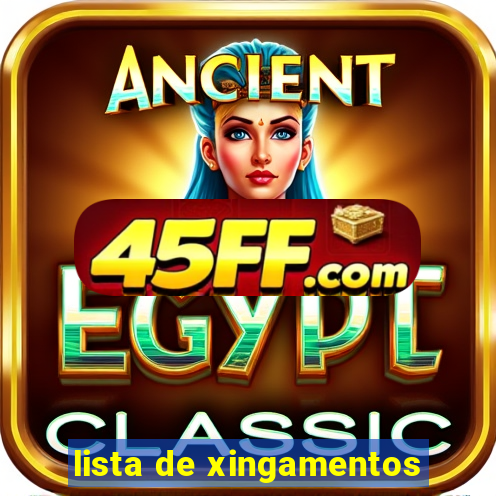 lista de xingamentos